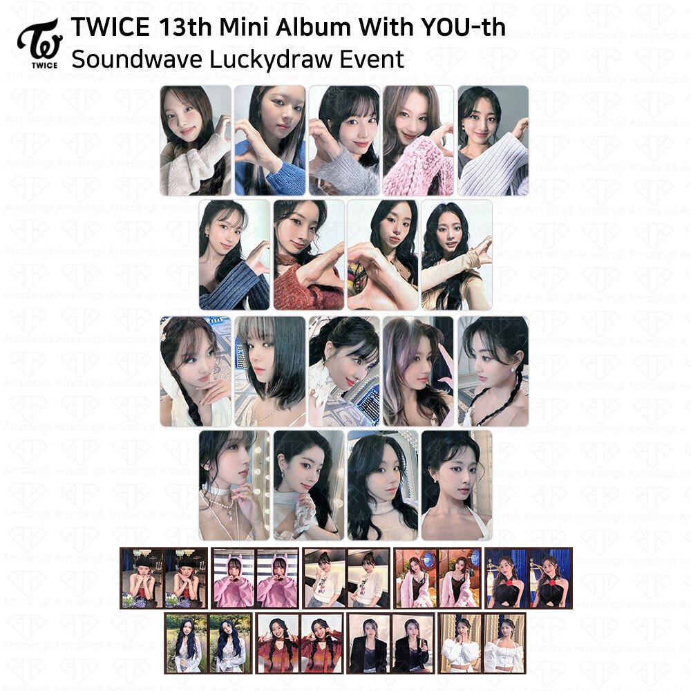 TWICE 13th Mini Album With YOU-th Soundwave Luckydraw Photocard