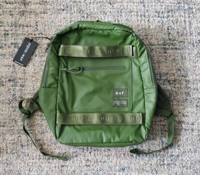 NEW 2022 JANSPORT x HUF WORLDWIDE SKATE BREAK LS OLIVE COATED