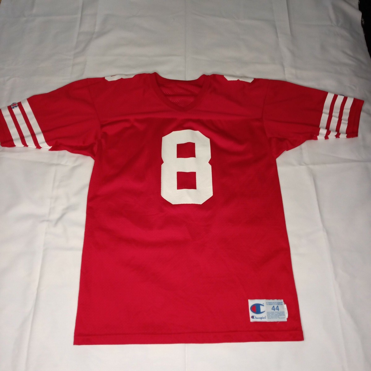 STEVE YOUNG Vintage CHAMPION San Francisco 49ers Football Jersey