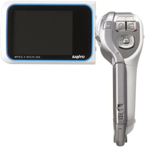 SANYO Waterproof Digital Movie Camera Xacti Zacti DMX-CA8 White