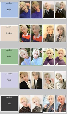 SEVENTEEN An Ode JEONGHAN Official Photocard Real Hope Truth Poet