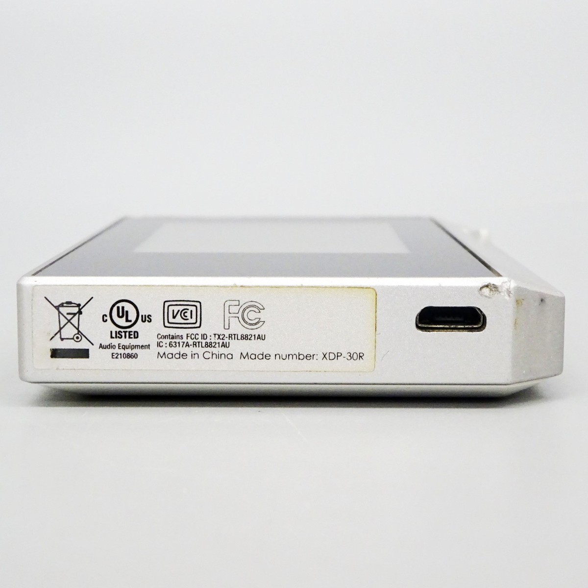 Pioneer XDP-30R Silver Portable High-Resolution Digital Audio