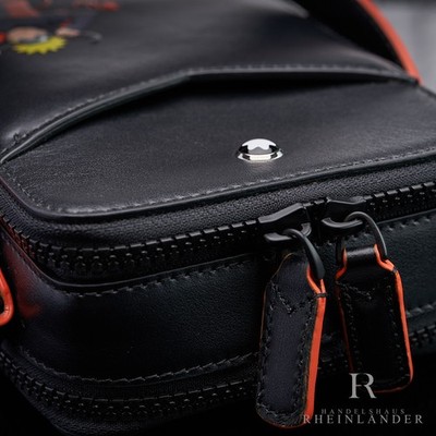 Montblanc Leather Goods Meisterstück Naruto Reporter Bag Black