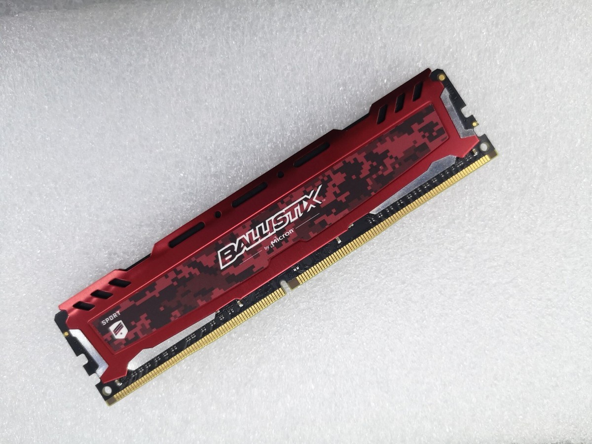 Crucial 8GB DDR4 2666 Desktop DIMM RAM PC4-21300 XMP by micron