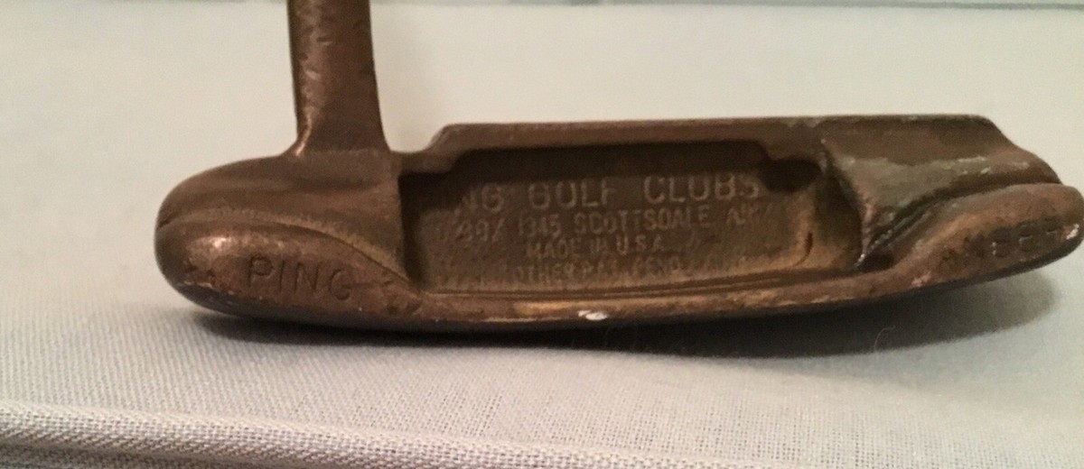 Genuine Vintage PING ANSER SCOTTSDALE P.O. Box 1345 35.5” RH VGC