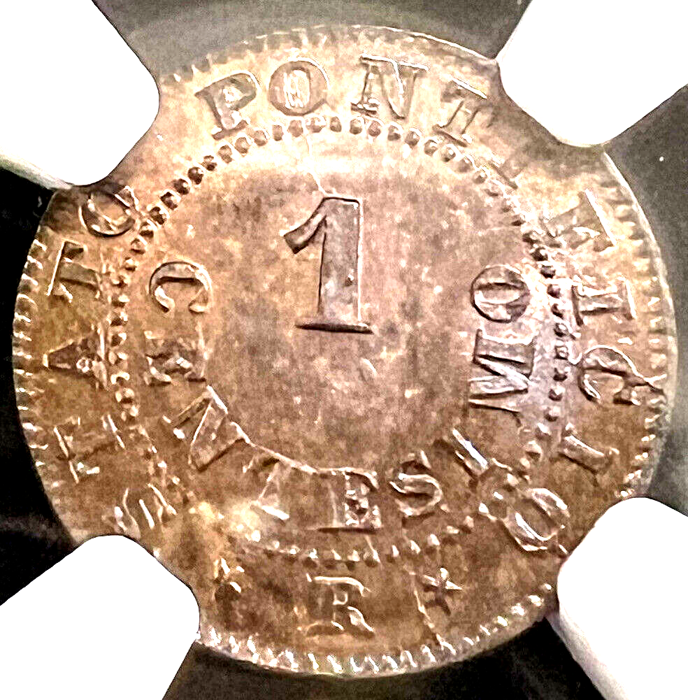 1866 R XXI Cent Italy Papal States MS 64 BN NGC | eBay