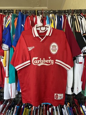 LIVERPOOL 1996 1997 1998 HOME FOOTBALL SHIRT SOCCER JERSEY REEBOK