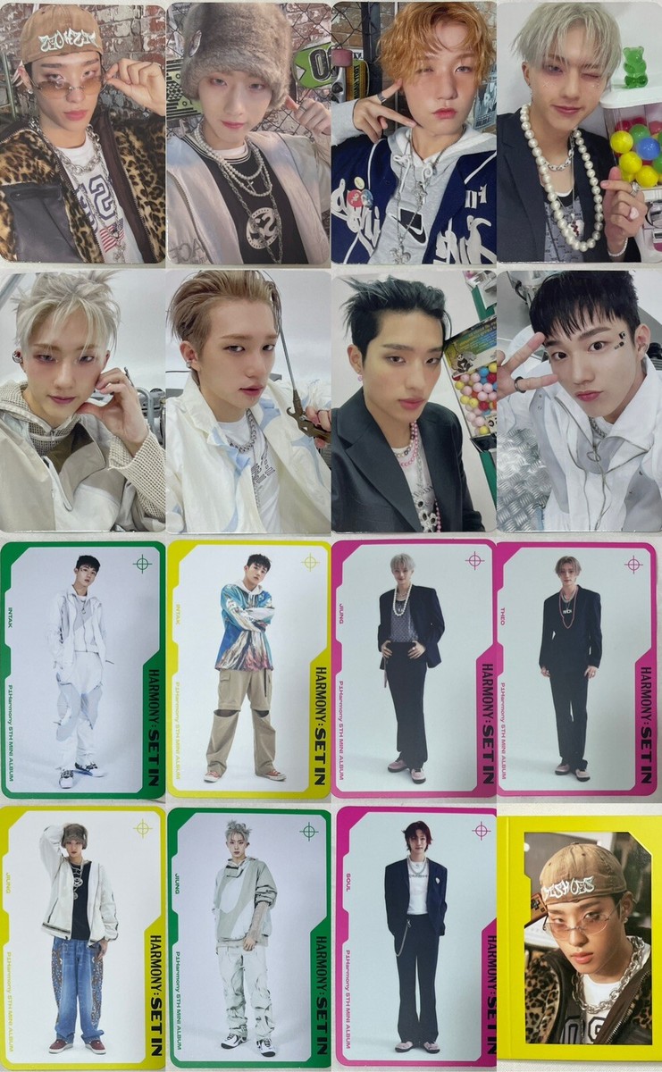 P1Harmony - HARMONY : SET IN 5th Mini Album Official PHOTOCARD