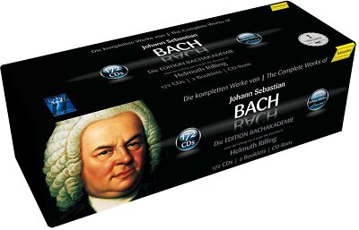 クラシック 207. BACH Die EDITION BACHAKADEMIE 172CD クラシック 207
