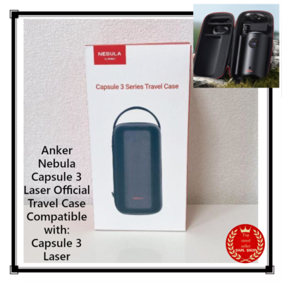 Anker Nebula Capsule 3 Laser Official Travel Case Compatible with