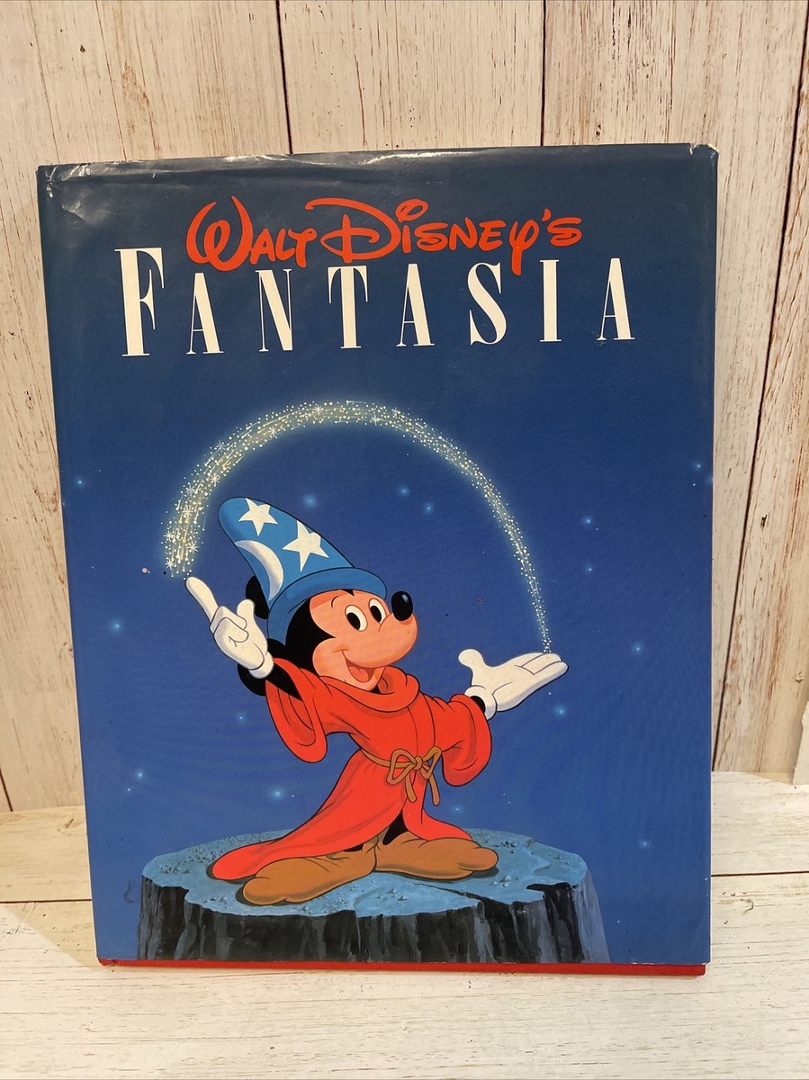 Vintage Walt Disney's Fantasia Book By John Culhane 1987 With Book