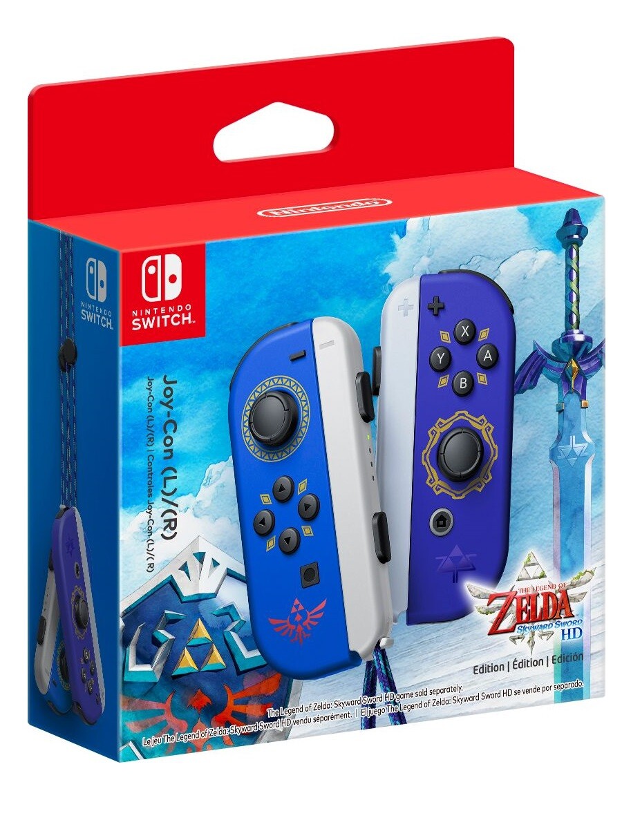 Nintendo Joy-Con Pair The Legend of Zelda Skyward Sword HD Edition