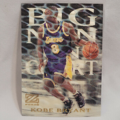 1997 Skybox Z-Force Big Men On Court Kobe Bryant #2/15 BMOC RARE