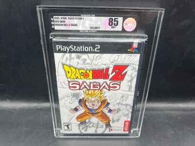 Dragon Ball Z Sagas PS2 VGA 85 FACTORY SEALED WATA 742725256316| eBay