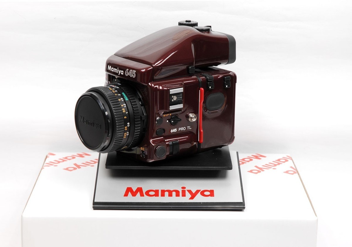 Mamiya 645 PRO TL SPECIAL ULTRA-RARE EDITION ((( COLOR SET