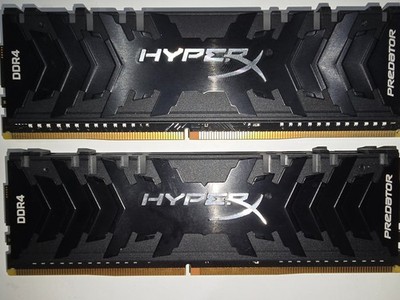 HyperX Predator RGB 16GB (2x8GB) 4000 MHz *B-DIE DDR4