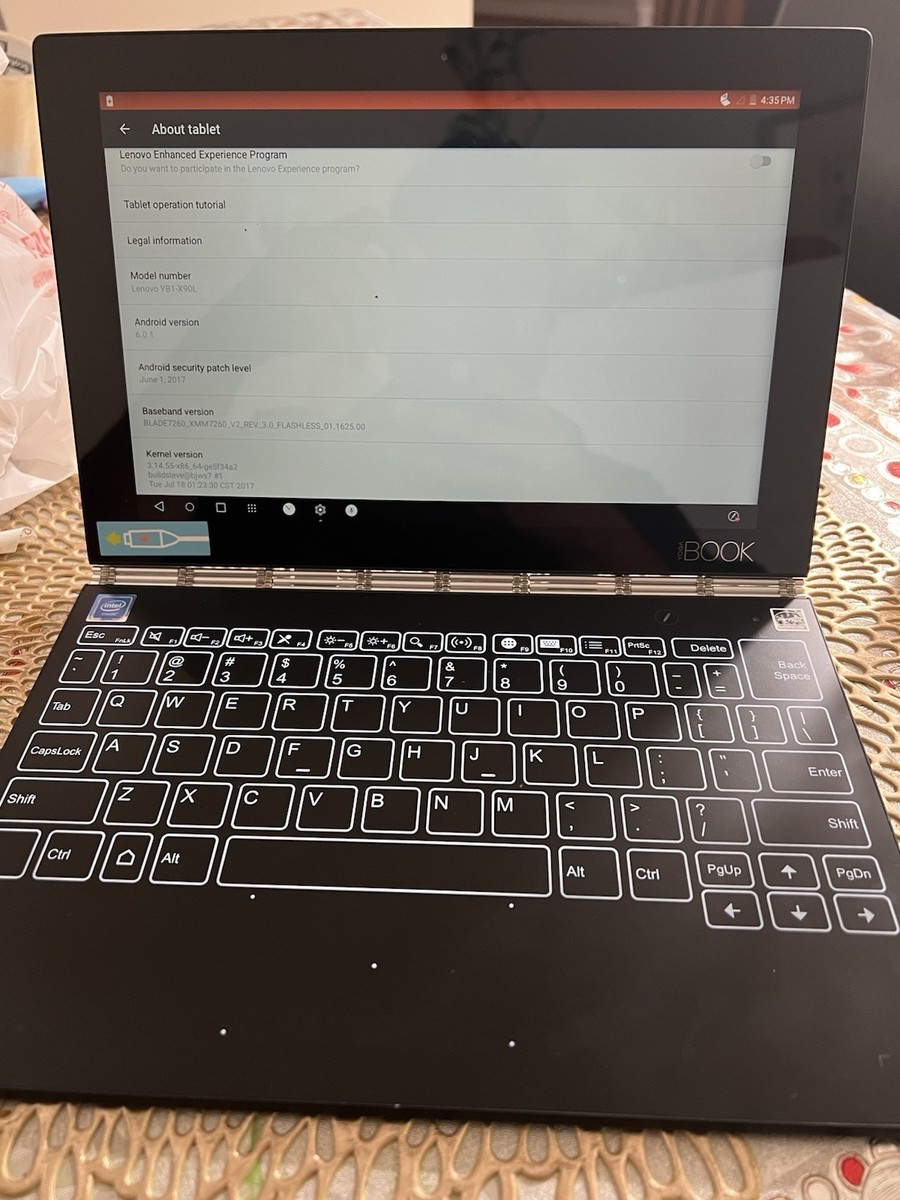 LENOVO Yoga Book YB1-X90L Android 2.4GHz 4GB RAM 64GB for sale