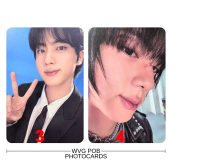 BTS JIN - ECHO Album genuine Official BOOK/ WEVERSE PHOTOCARD