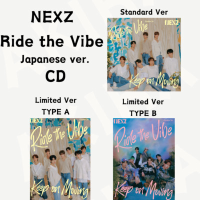 NEXZ JAPAN 1st EP Ride the Vibe Japanese Ver. CD 