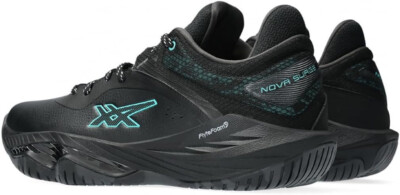 ASICS Basketball Shoes NOVA SURGE LOW Black Sea Glass 1061A043 US6