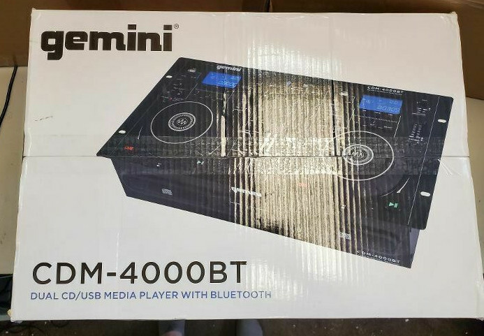 GEMINI CDM-4000BT DUAL CD/USB MEDIA PLAYER WITH BLUETOOTH | eBay