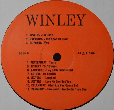 The Golden Groups 7 WINLEY The Collegians -Paragons -Jesters Doo