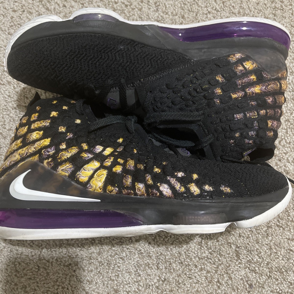 Size 13 - Nike LeBron 17 Lakers | eBay
