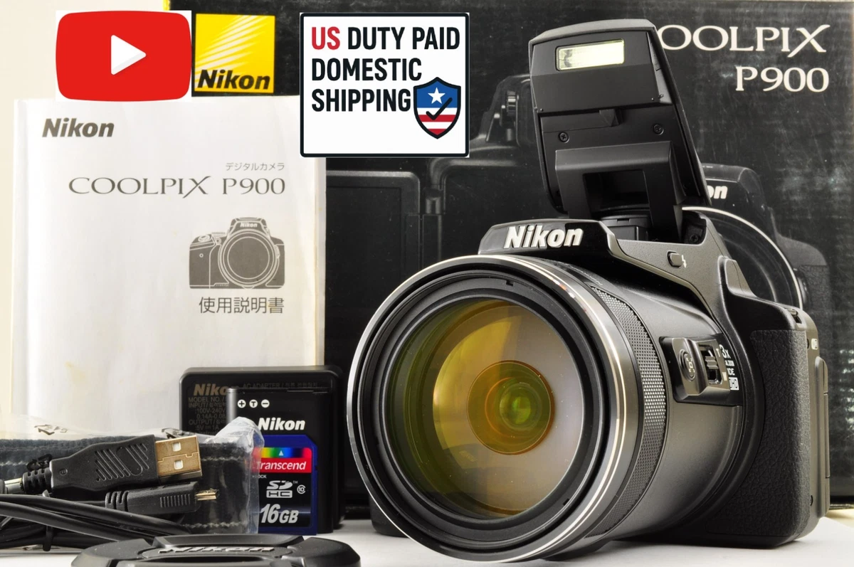 Nikon COOLPIX P900 Digital Cameras for Sale | Shop New & Used