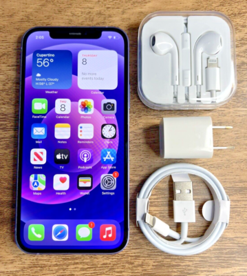 Apple iPhone 12 Purple 64GB - Factory Unlocked - Good Condition | eBay