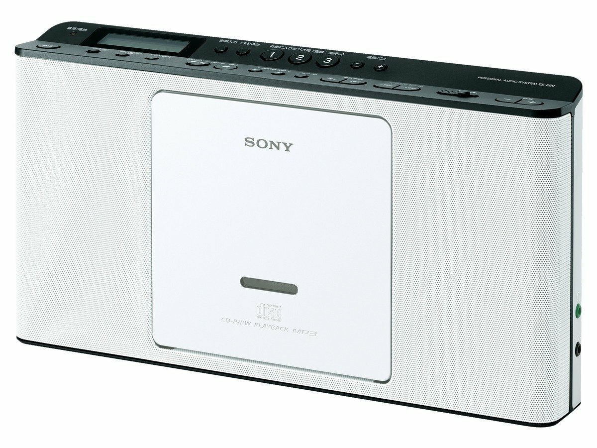 Sony CD radio white SONY ZS-E80-W [Japan import] | eBay