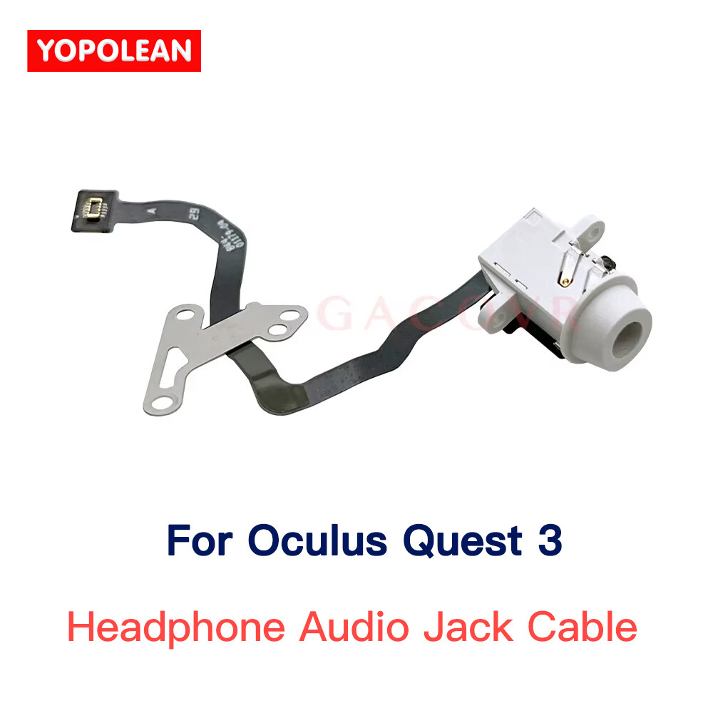 Original For Meta Oculus Quest 3 VR Headset Headphone Audio Aux