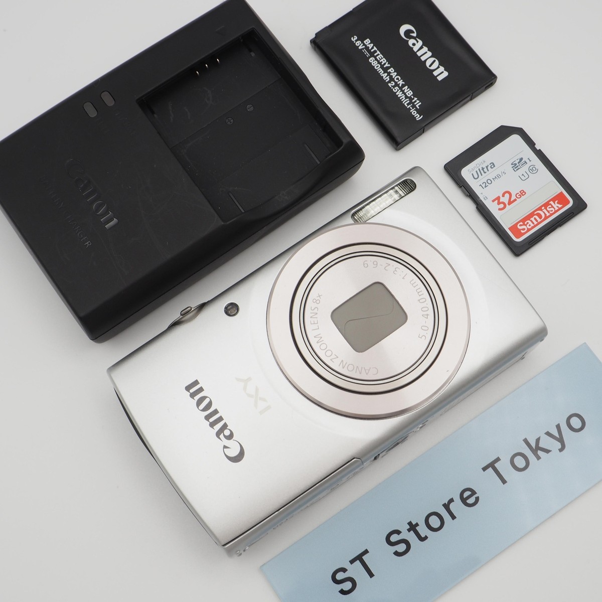 Mint] Canon PowerShot IXY 200 ELPH 185 Digital Camera 8x Zoom