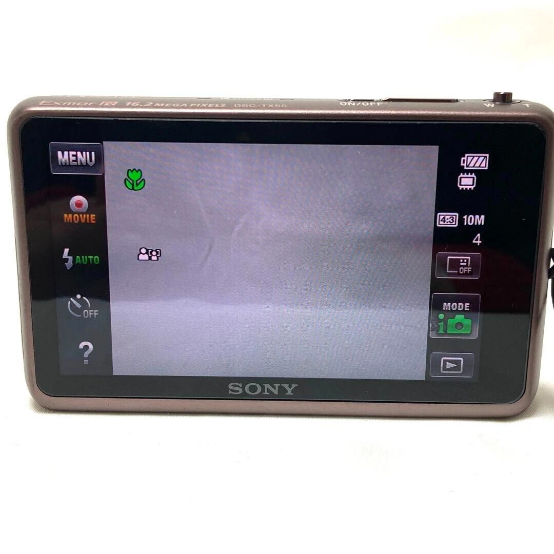 Sony Cyber-shot DSC-TX55 16.2MP CMOS Vintage Digital Camera -100