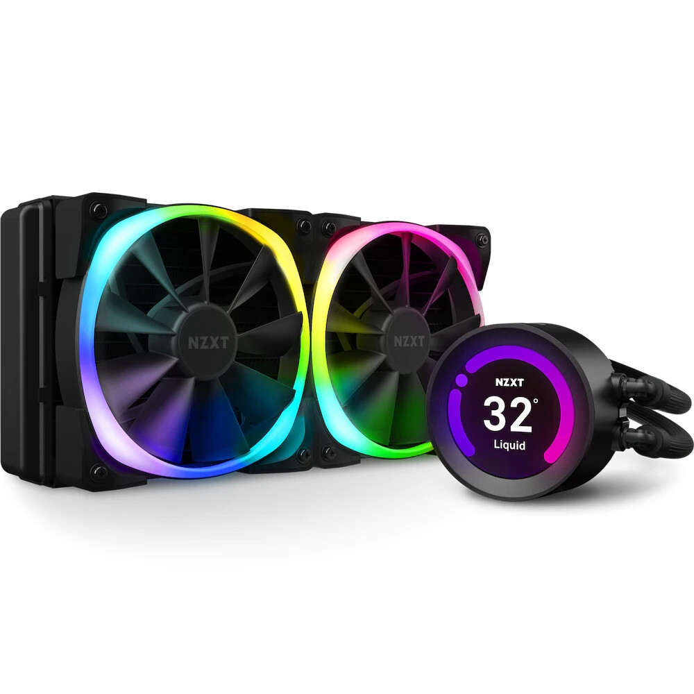 NZXT Kraken Z53 RGB 240mm Liquid Cooler with LCD Display-black | eBay