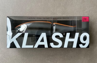 DRT KLASH9 CRACK WORK ORANGE Color 4oz Big Swimbait Low Float NEW