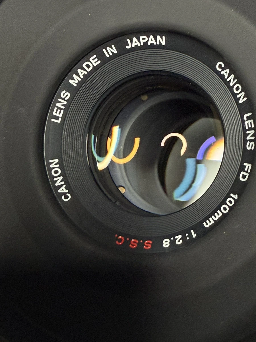 Canon FD f/2.8 Camera Lenses 100mm Focal for sale | eBay