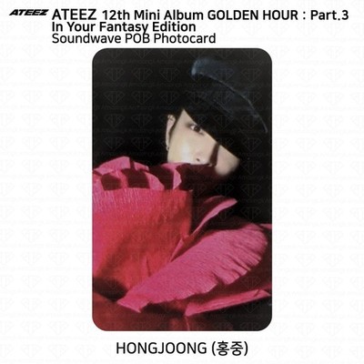 ATEEZ Golden Hour Part.3 In Your Fantasy Edition Limited Soundwave