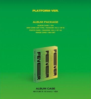 ATEEZ [ZERO : FEVER PART.1] Album PLATFORM Ver./ QR+Photo Card+9