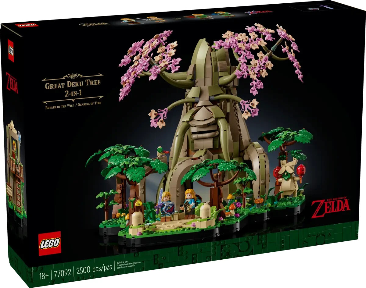 LEGO The Legend Of Zelda Great Deku Tree 2-in-1 Set from JAPAN Sep