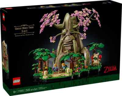 LEGO The Legend Of Zelda Great Deku Tree 2-in-1 Set from JAPAN Sep