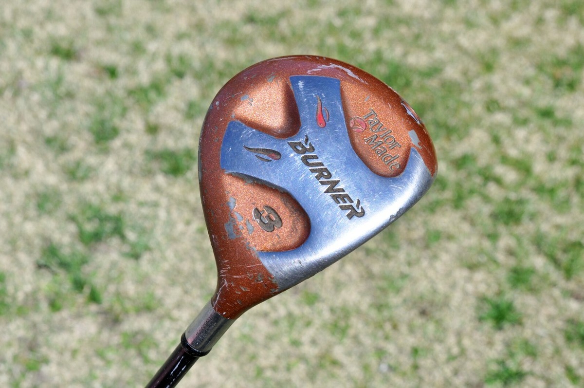 TaylorMade Burner Copper 3 Wood R-80 Plus Graphite Bubble Shaft RH