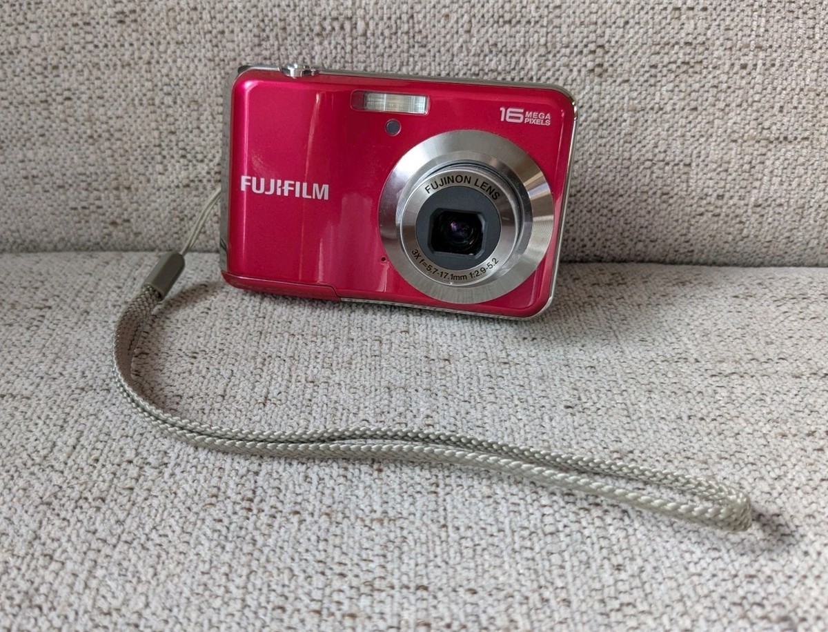 Pink Fujifilm Finepix AV250 16MP Compact Digital Camera Digicam