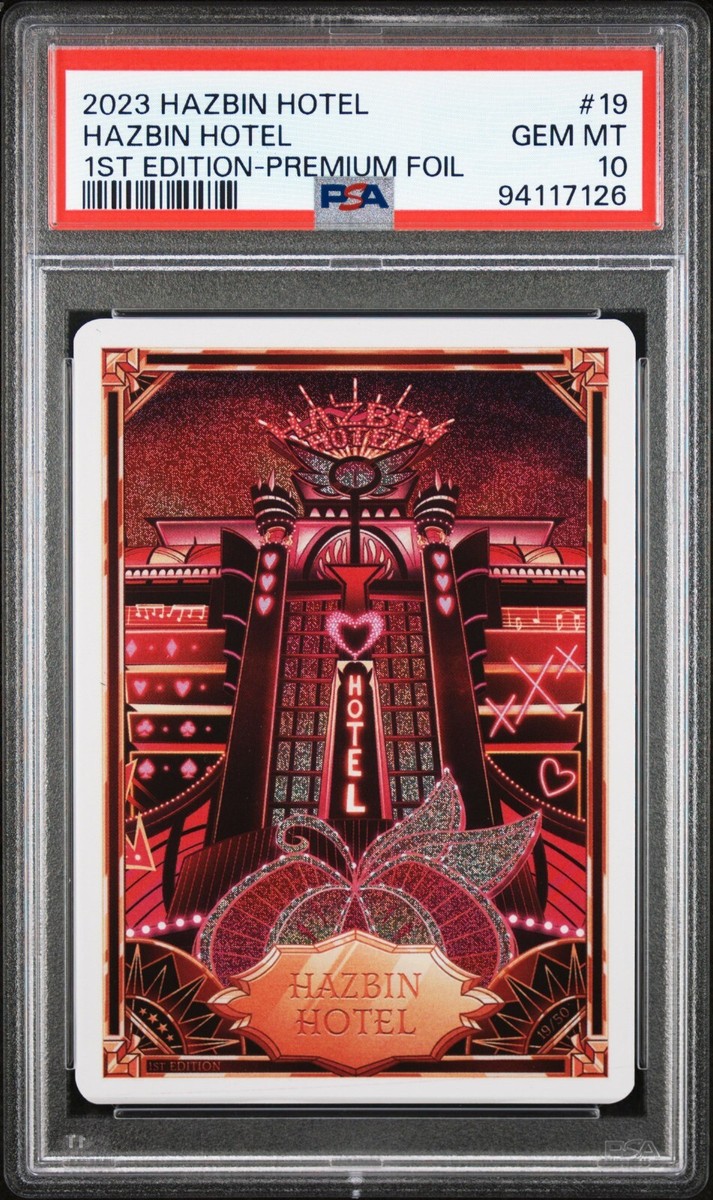 Hazbin Hotel Card - Hazbin Hotel 19/50 Premium FOIL - 1st Edition