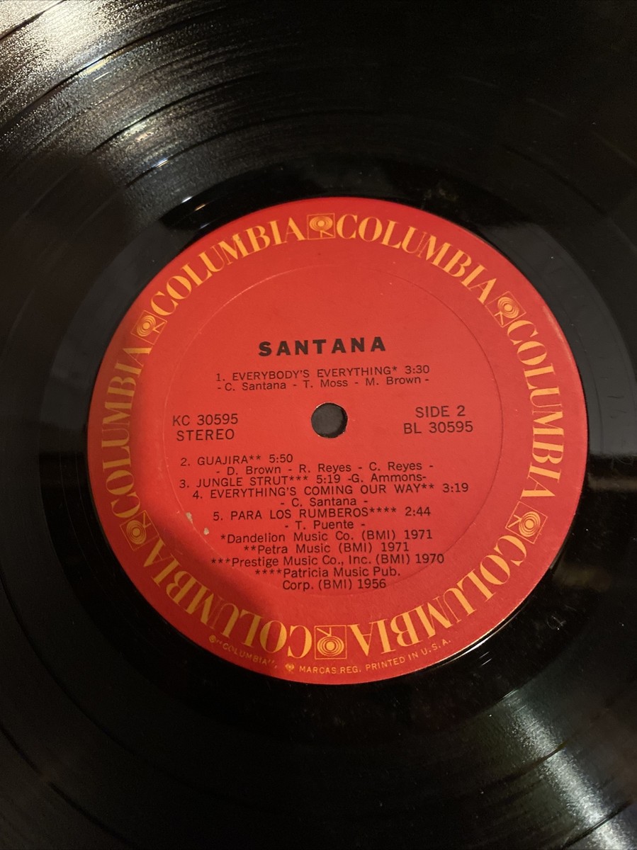 33 rpm vinyl Santana | eBay