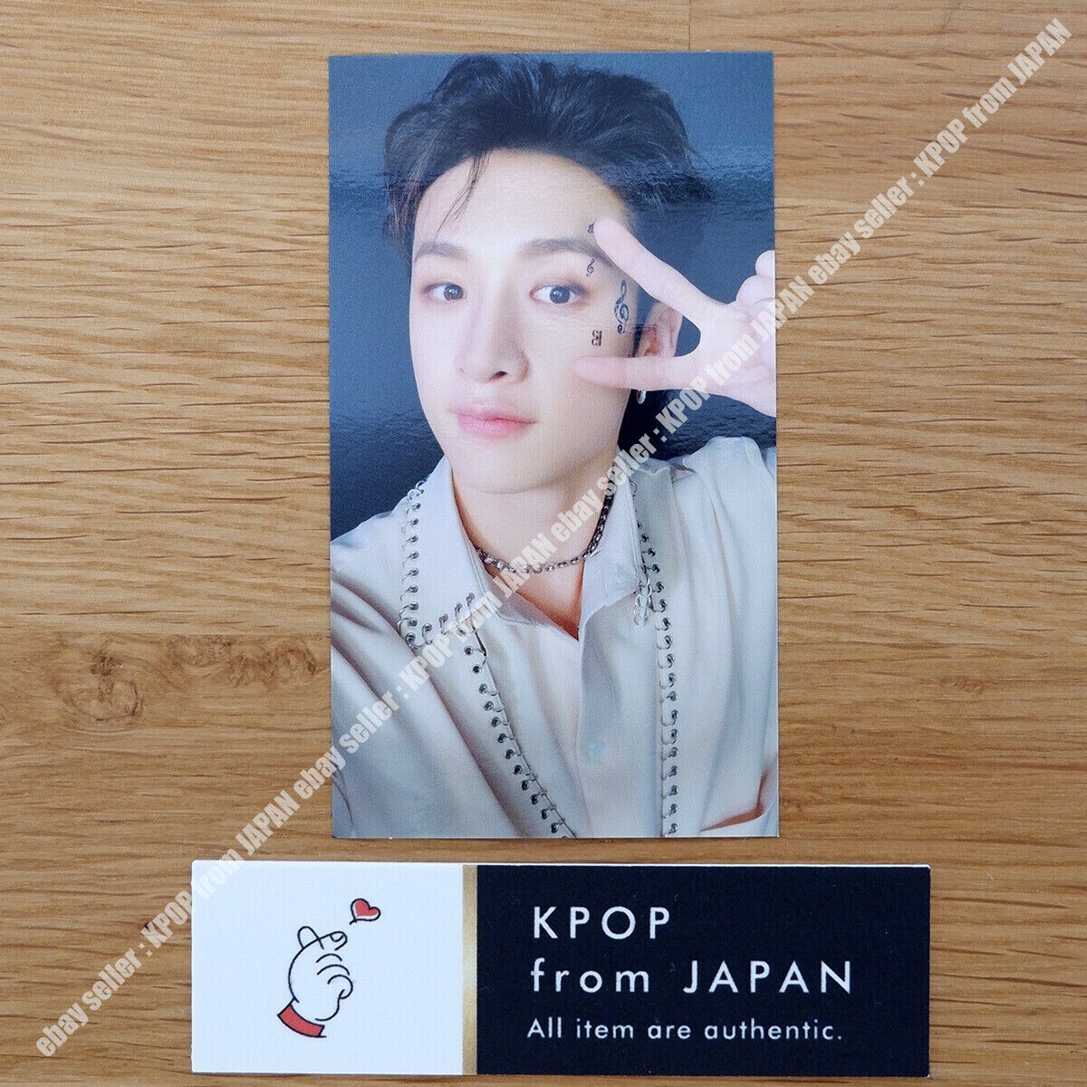 Bang Chan STRAY KIDS THE SOUND Solo CD + Official photocard photo