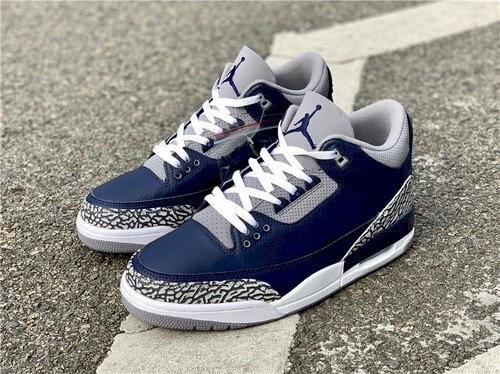 Nike Air Jordan 3 Retro Georgetown (2021) Cement CT8532 401 Men Sz