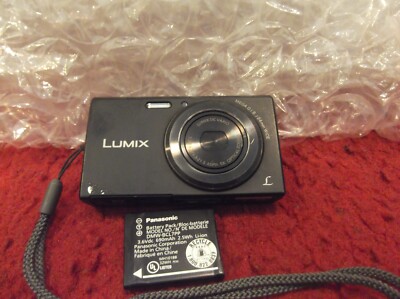 Panasonic LUMIX DMC-FH10 5x Digital Camera - Black | eBay