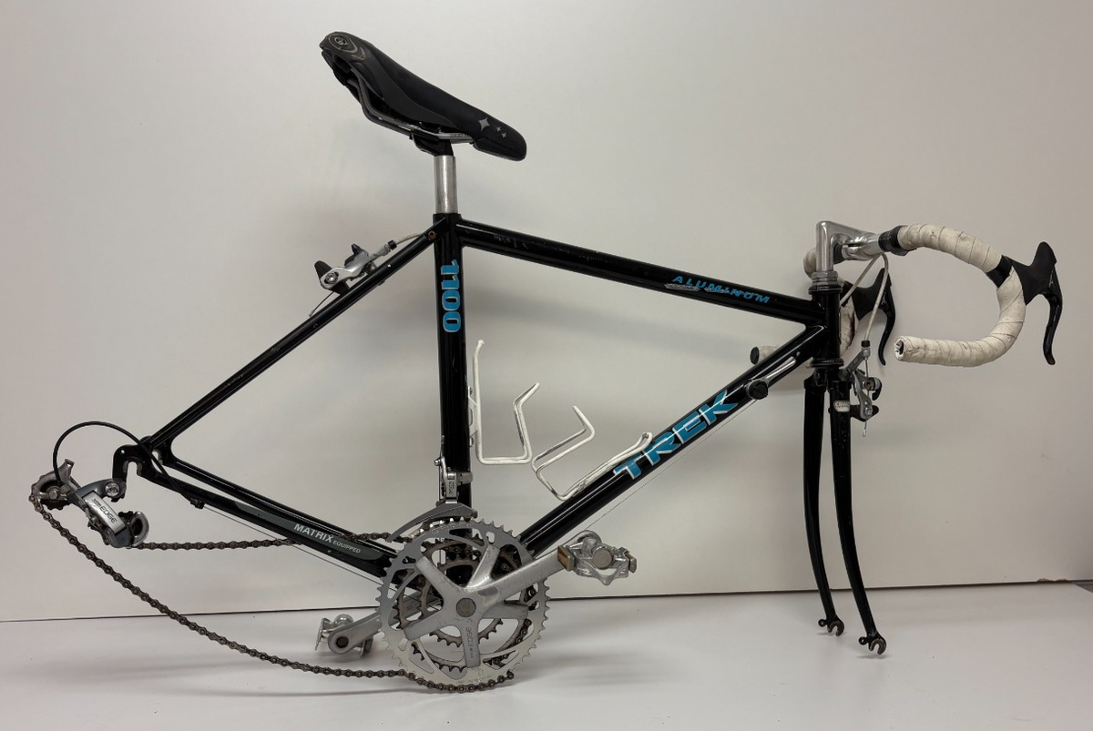 Vintage 1990 Trek 1100 46cm C-C Aluminum Road Bike Frame/Fork