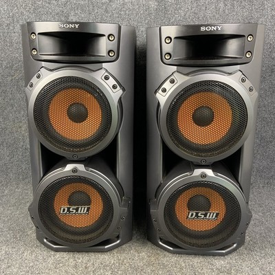 Sony SS-ZX66i LBT-ZX66i HCD-ZX66i Stereo System Pair of Speakers