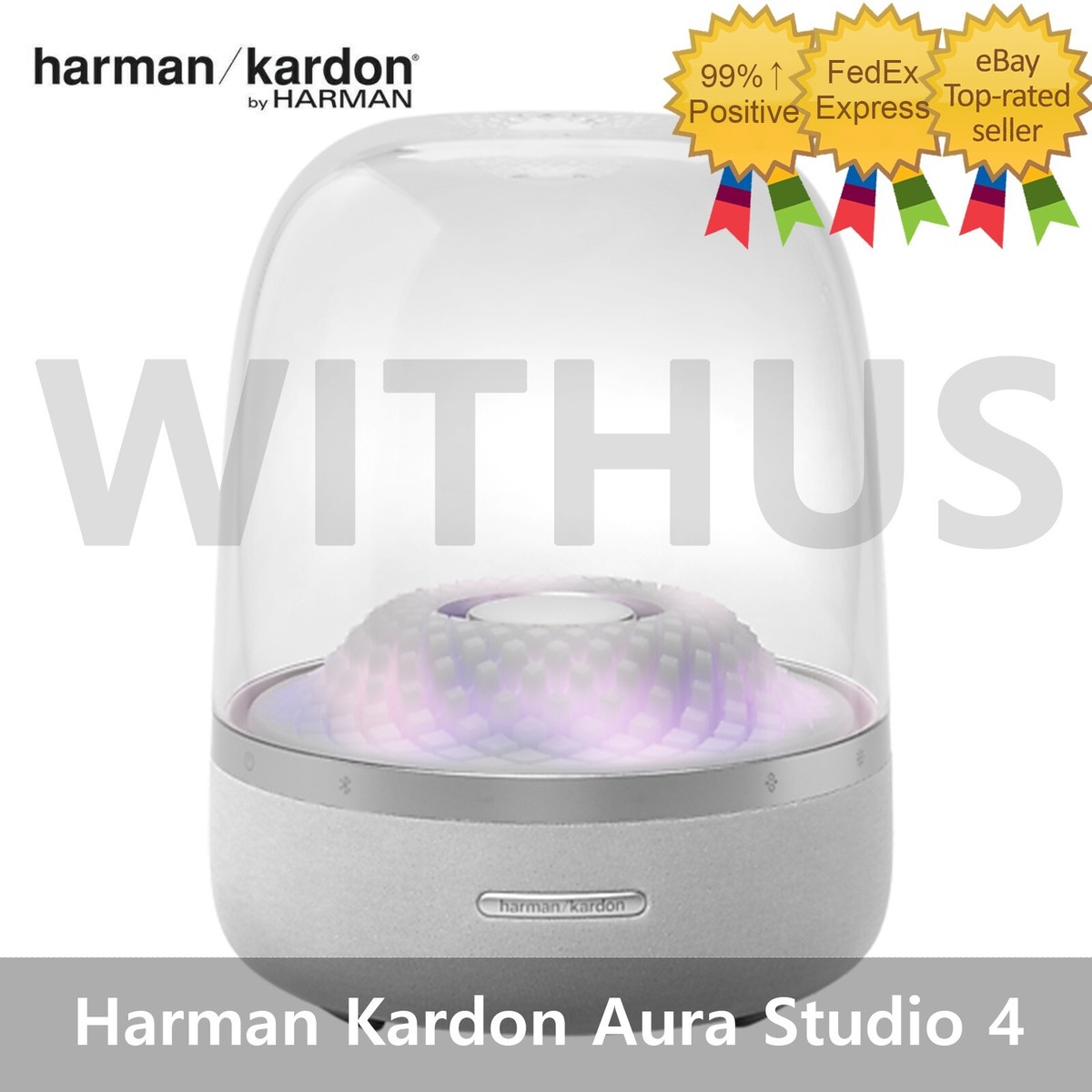 Harman Kardon Aura Studio4 Wireless Bluetooth Speaker & Ambient